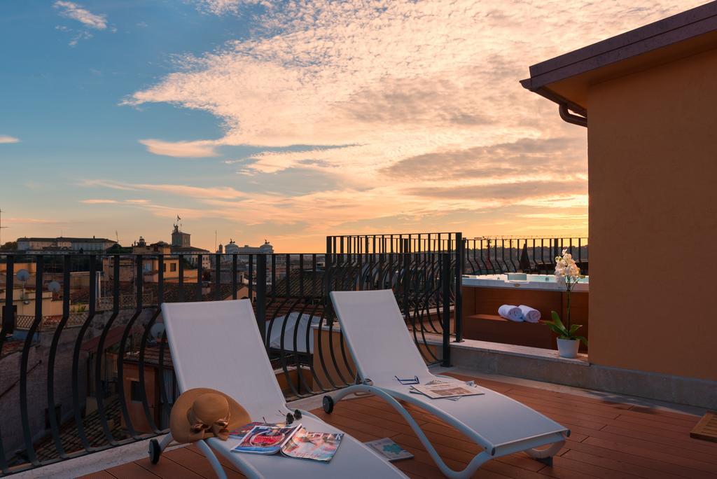 רומא Hotel Degli Artisti מראה חיצוני תמונה